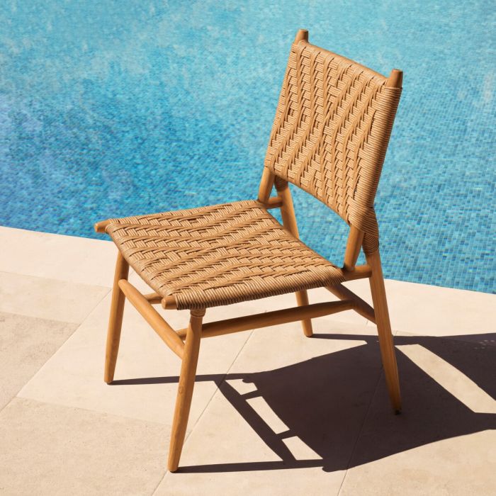 Chaise extérieure en teck (lot de 2) | Eichholtz Laroc