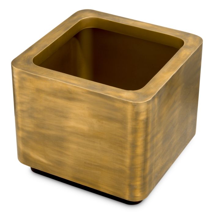 Jardinière carrée en laiton vieilli | Eichholtz Jasper M