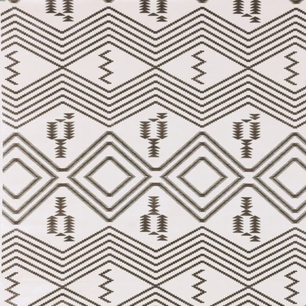 Tissu d'ameublement Navaho Grey | Andrew Martin - vue de détail | REMO-HOME