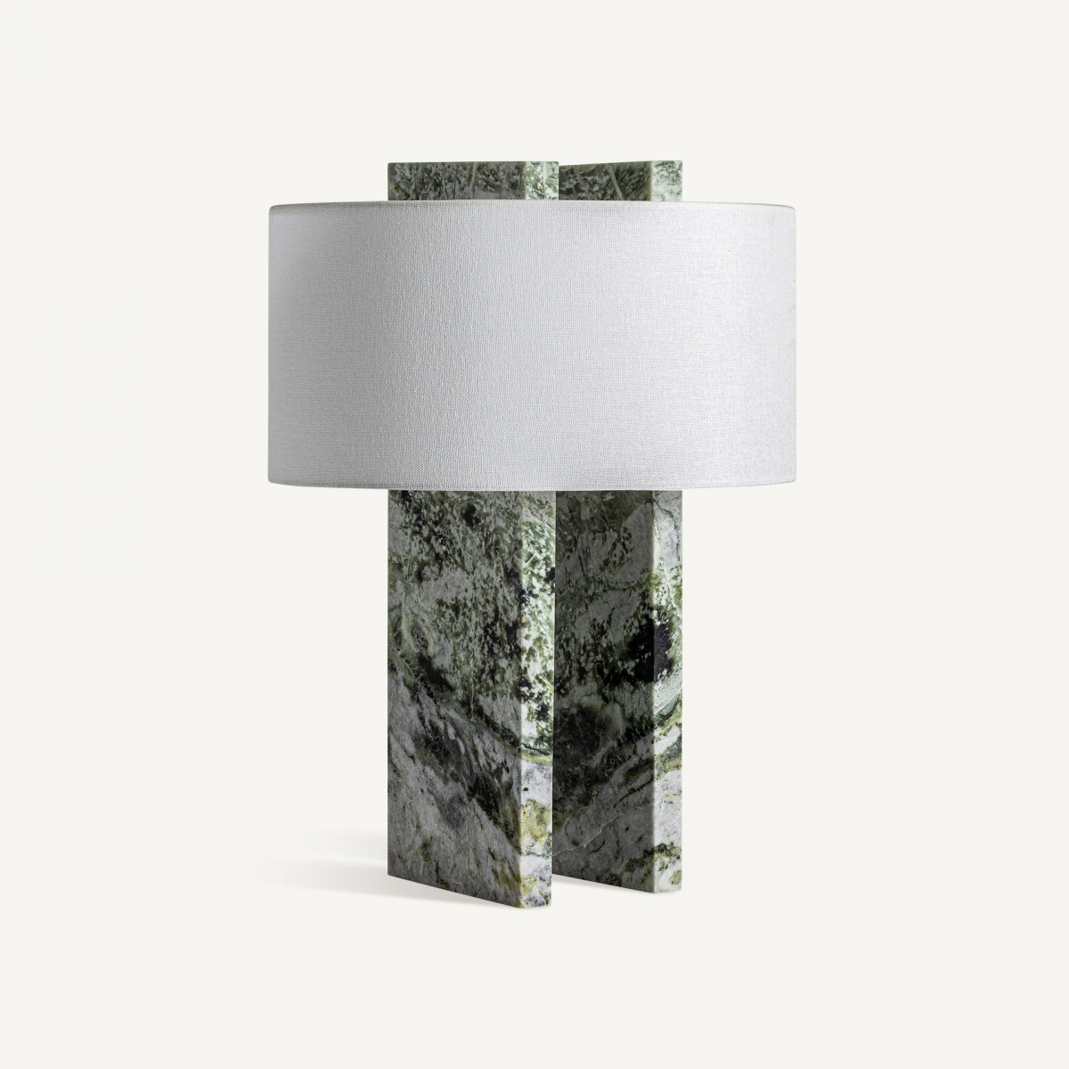 Lampe de table en marbre vert | VICAL Line | REMO, mobilier et décoration d'intérieur