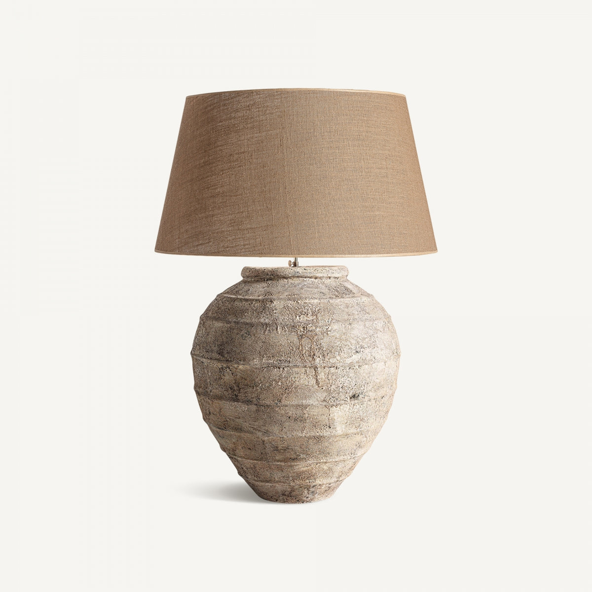 Lampe de table en céramique et jute | VICAL Yute | REMO, mobilier et décoration d'intérieur