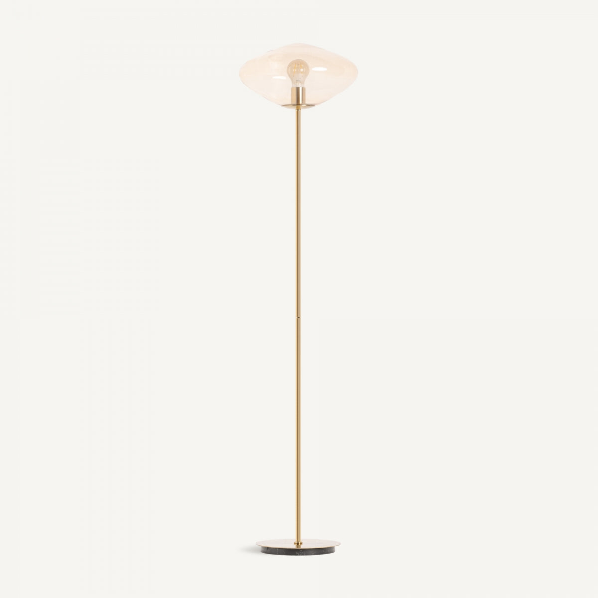 Lampadaire en métal doré | Vical Mel | REMO, mobilier et décoration d'intérieur