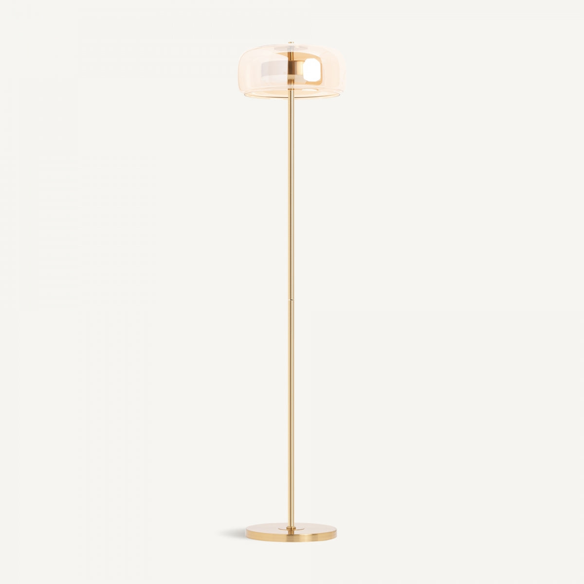 Lampadaire en métal doré | Vical Leslia | REMO, mobilier et décoration d'intérieur