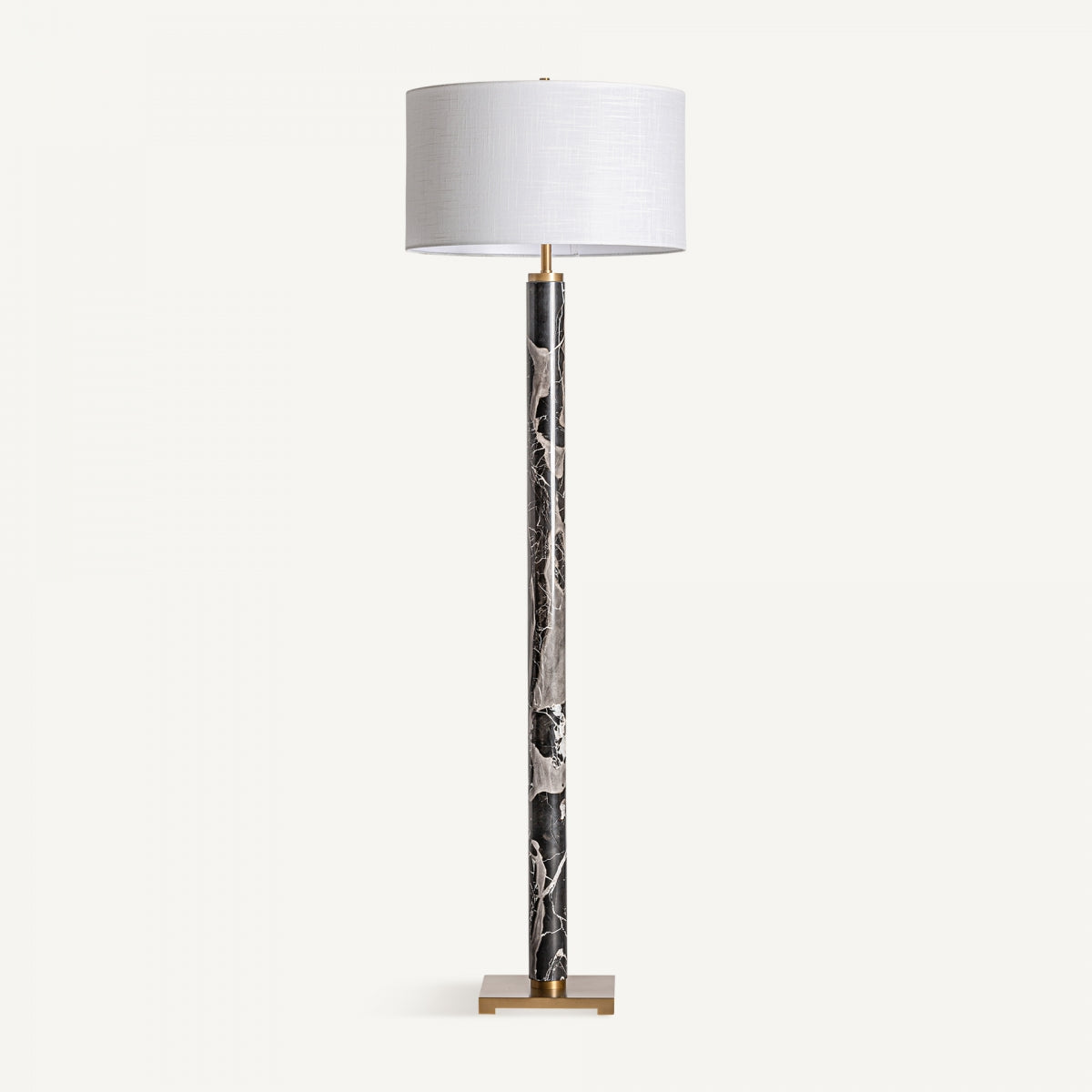 Lampadaire en marbre noir | Vical Python | REMO, mobilier et décoration d'intérieur