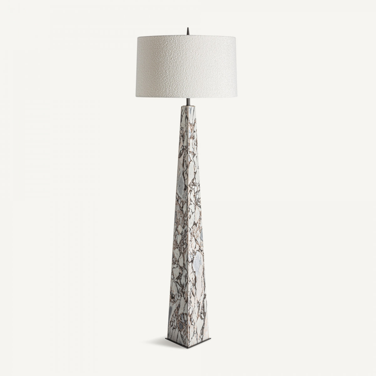 Lampadaire en marbre gris | Vical Pulito | REMO, mobilier et décoration d'intérieur