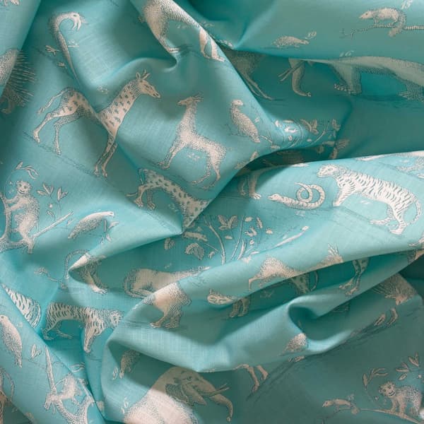 Tissu d'ameublement Kingdom Lagoon Outdoor | Andrew Martin - vue principale | REMO-HOME