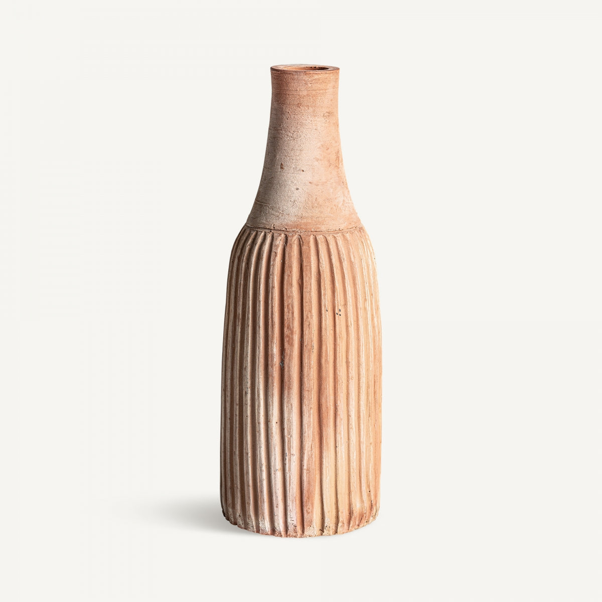 Vase en argile brun | VICAL Aike L | REMO, mobilier et décoration d'intérieur