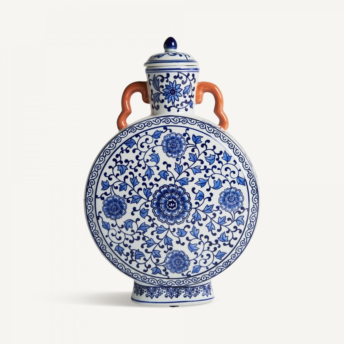 Pot oriental en céramique bleu | VICAL Plitz | REMO, mobilier et décoration d'intérieur