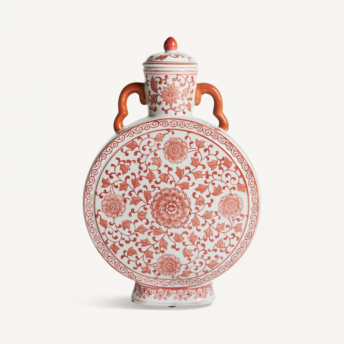 Pot oriental en céramique rouge | VICAL Plitz | REMO, mobilier et décoration d'intérieur