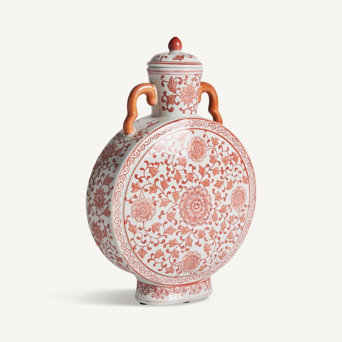 Pot oriental en céramique rouge | VICAL Plitz | REMO, mobilier et décoration d'intérieur