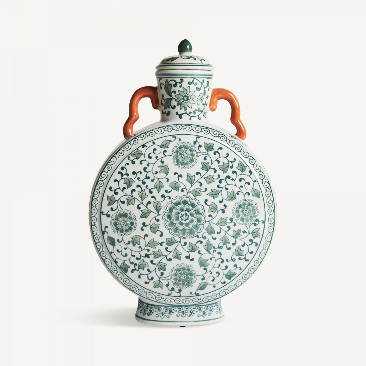 Pot oriental en céramique verte | VICAL Plitz | REMO, mobilier et décoration d'intérieur