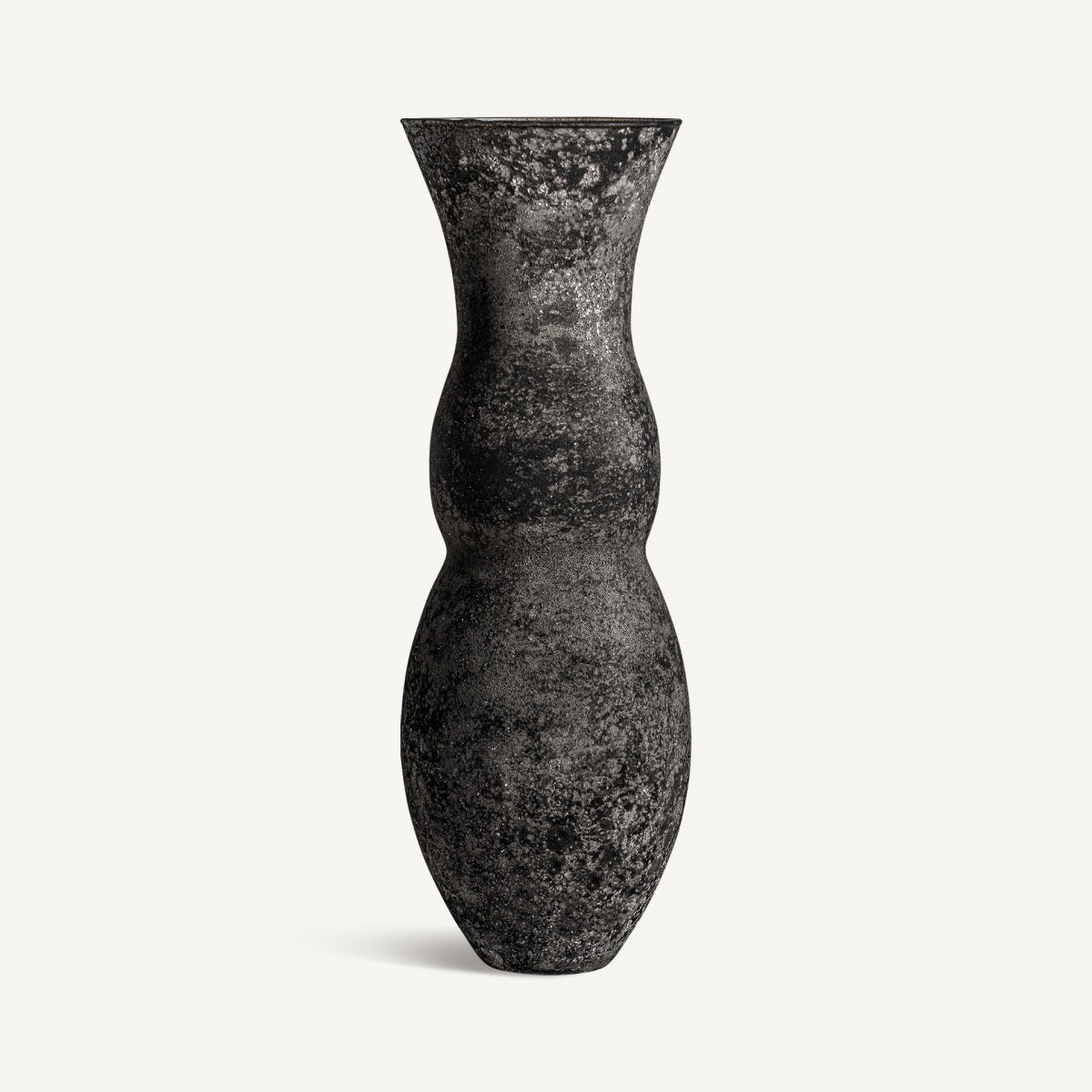 Vase en verre noir vieilli | Vical Gieler | REMO, mobilier et décoration d'intérieur