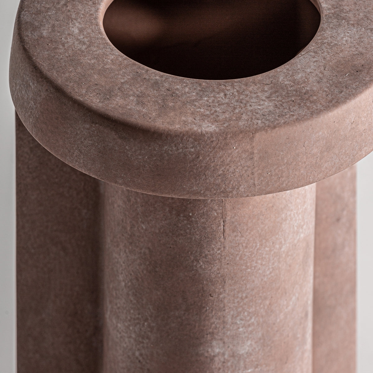 Vase en céramique marron | VICAL Leif | REMO, mobilier et décoration d'intérieur