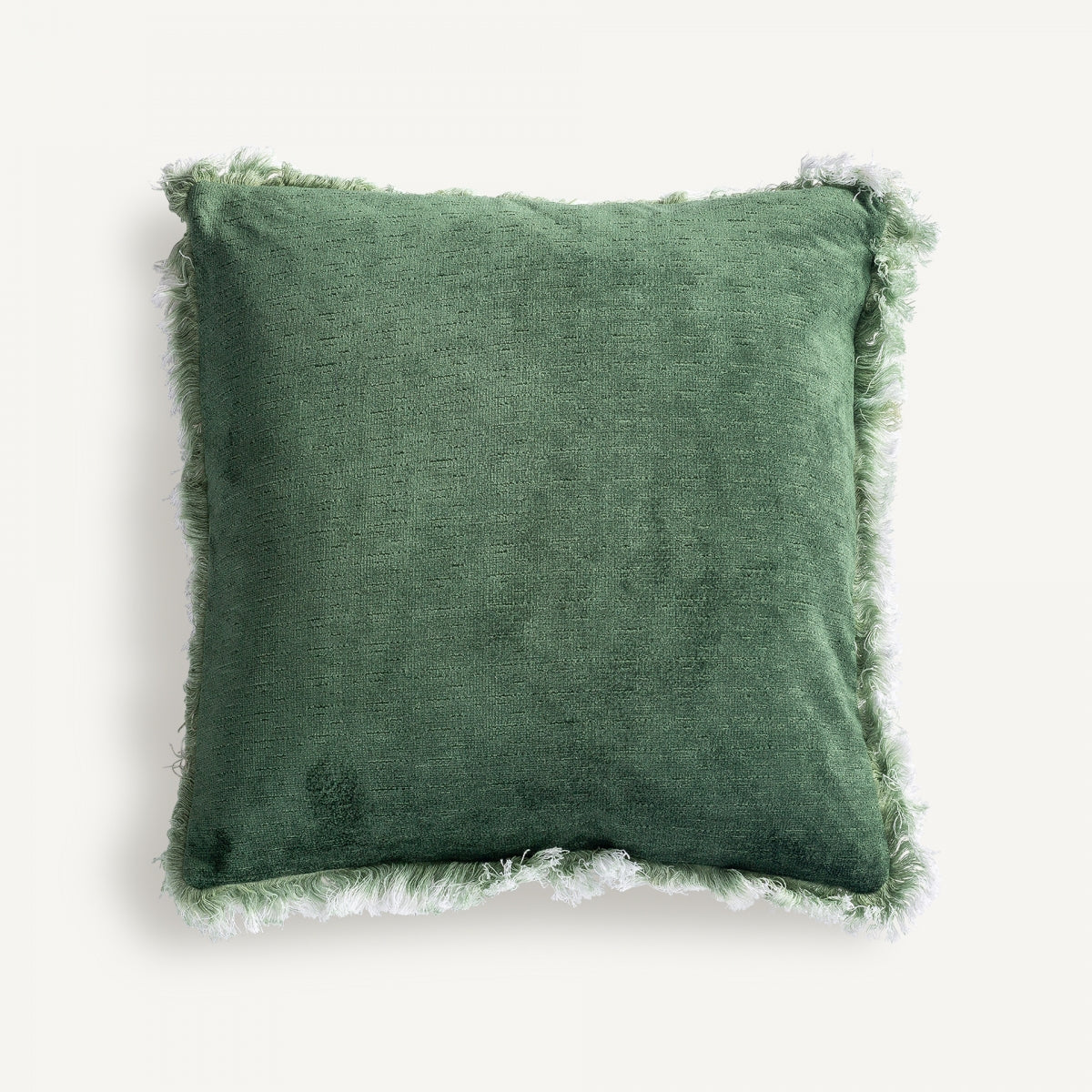 Coussin carré en velours vert | Vical Irfan | REMO, mobilier et décoration d'intérieur