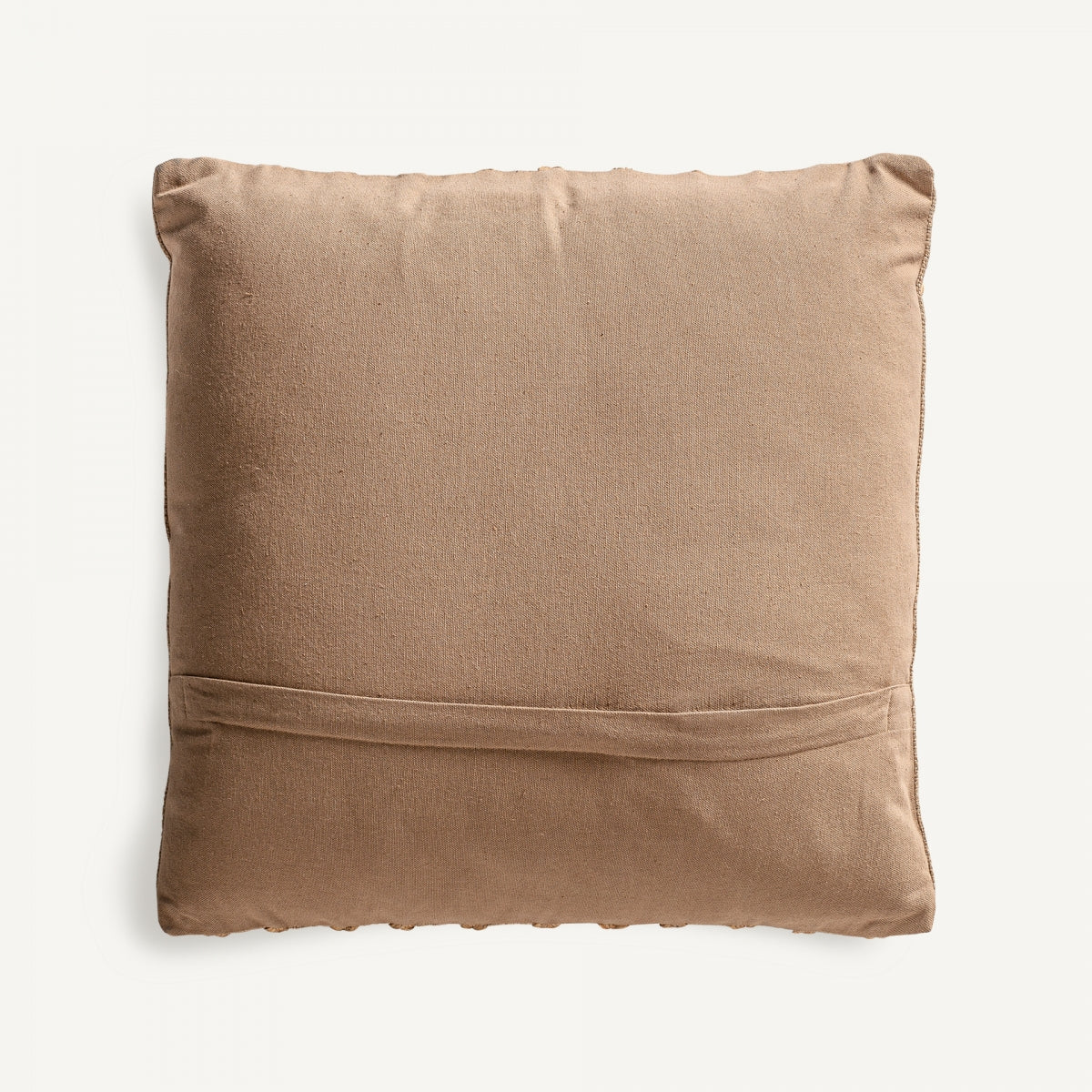 Coussin carré en jute beige | Vical Dalk | REMO, mobilier et décoration d'intérieur