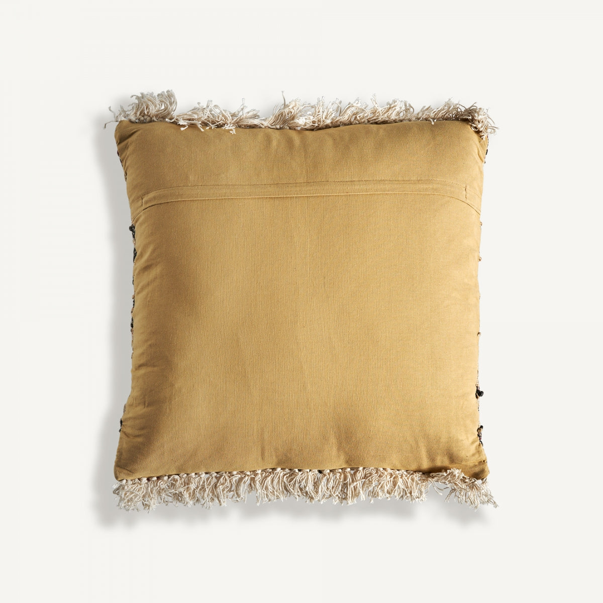 Coussin carré en jute à motifs | Vical Keith | REMO, mobilier et décoration d'intérieur