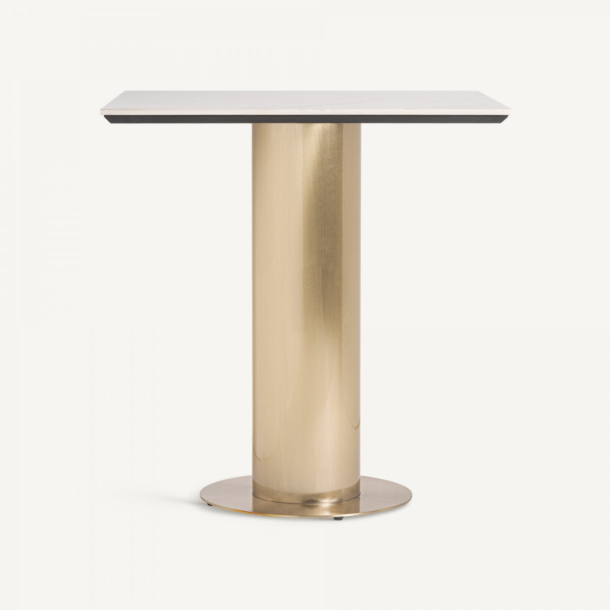 Table bistrot en marbre et laiton doré | VICAL Naustdal |  REMO, mobilier et décoration d'intérieur