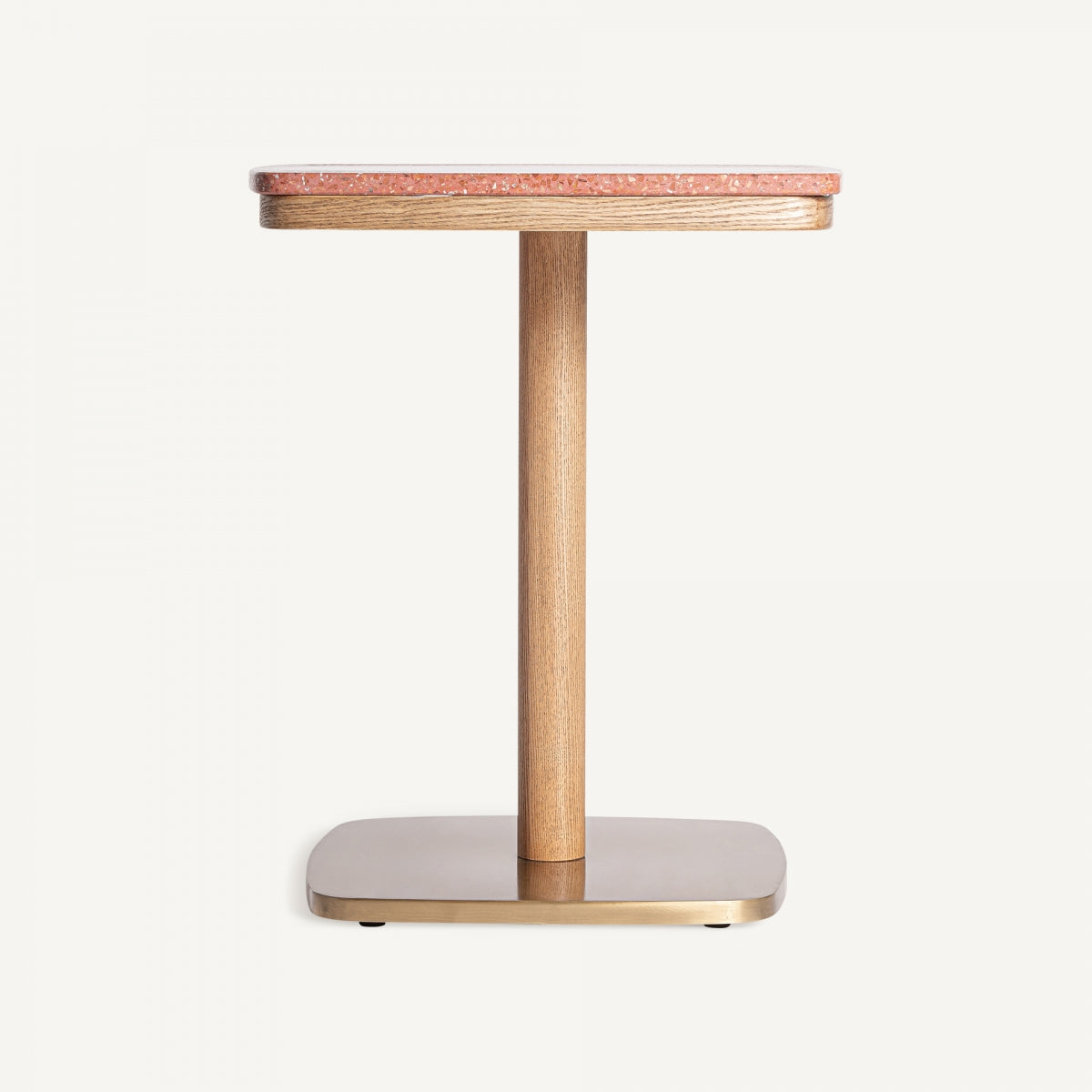 Table bistrot en terrazzo rouge | VICAL Alferce | REMO, mobilier et décoration d'intérieur