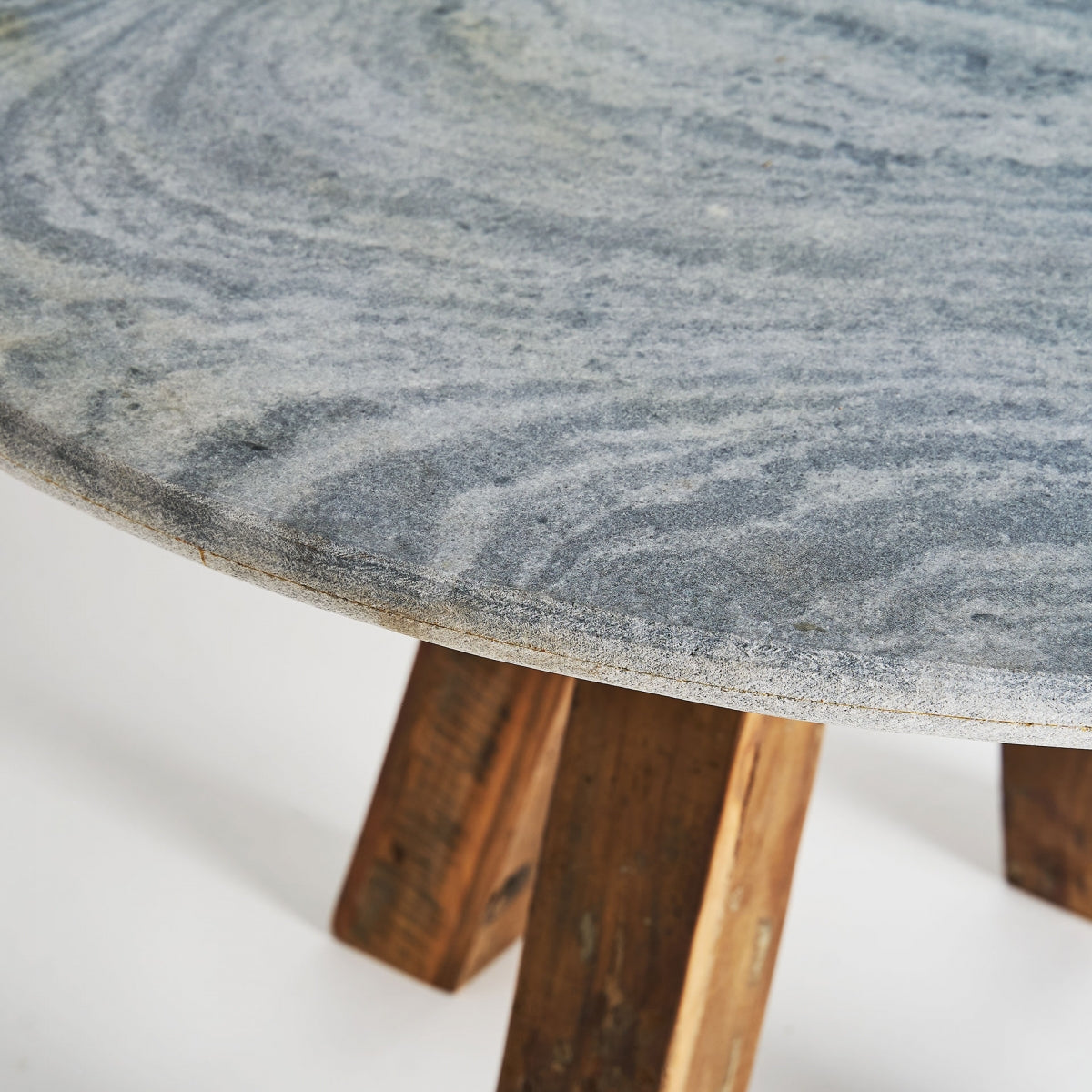 Table de salle à manger ronde en marbre blanc ø 120 cm | VICAL Zwaia | REMO, mobilier et décoration d'intérieur