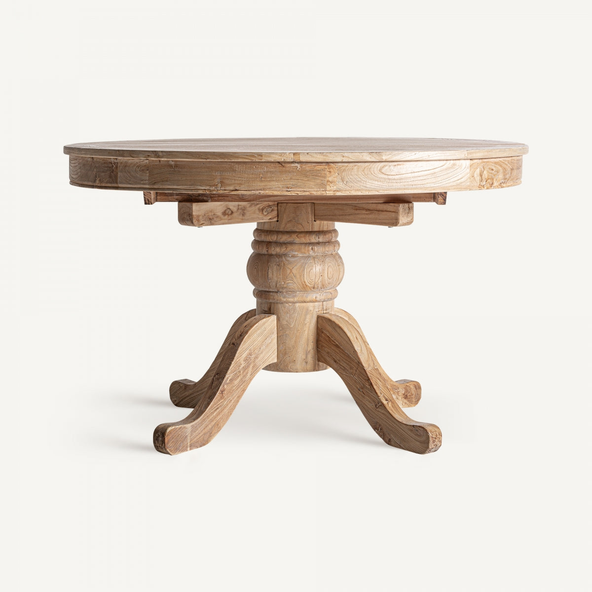 Table de salle à manger extensible en bois d'orme | VICAL Berca | REMO, mobilier et décoration d'intérieur