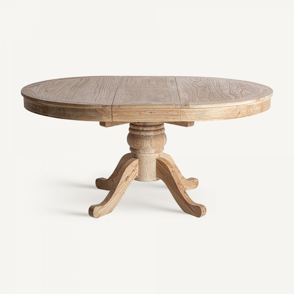 Table de salle à manger extensible en bois d'orme | VICAL Berca | REMO, mobilier et décoration d'intérieur