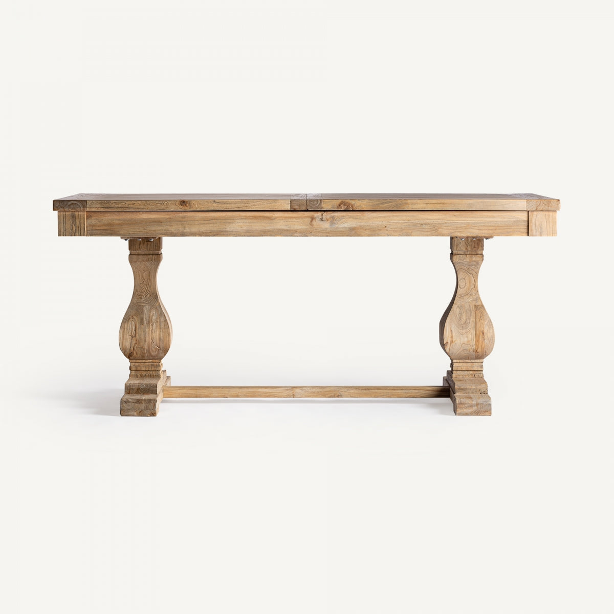 Table de salle à manger extensible en bois d'orme 160 cm | VICAL Berca | REMO, mobilier et décoration d'intérieur