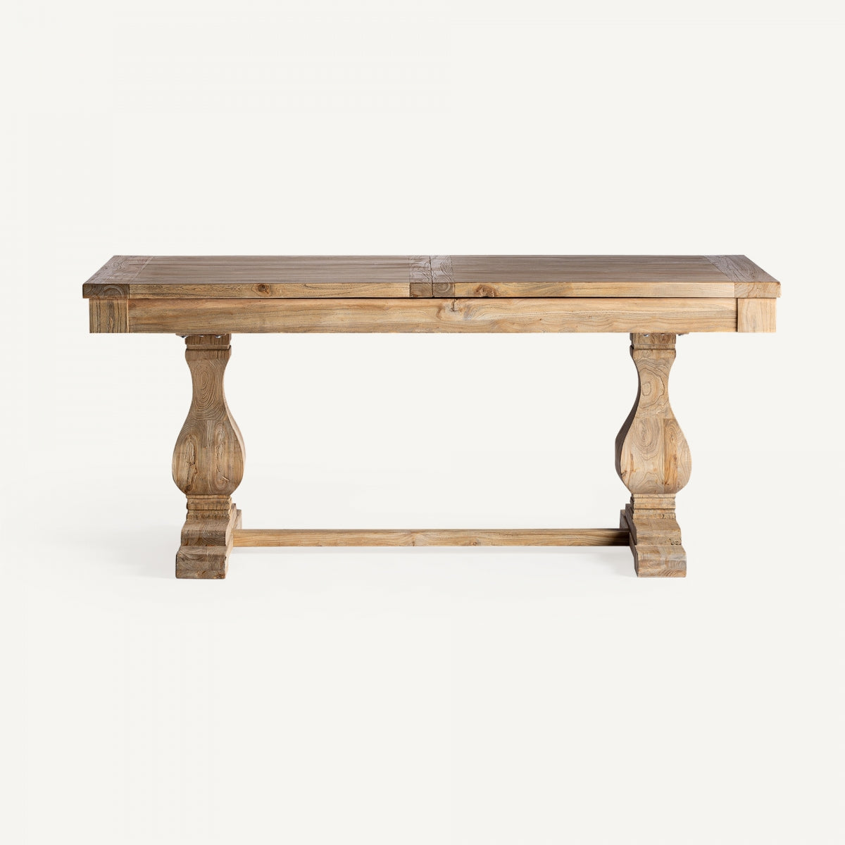 Table de salle à manger extensible en bois d'orme 160 cm | VICAL Berca | REMO, mobilier et décoration d'intérieur