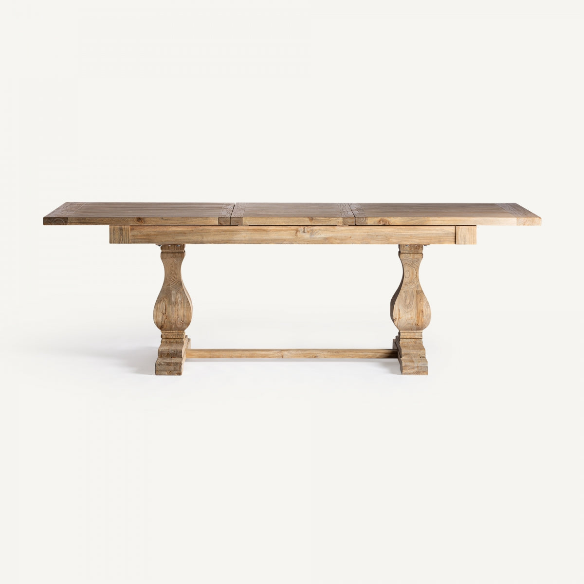 Table de salle à manger extensible en bois d'orme 160 cm | VICAL Berca | REMO, mobilier et décoration d'intérieur