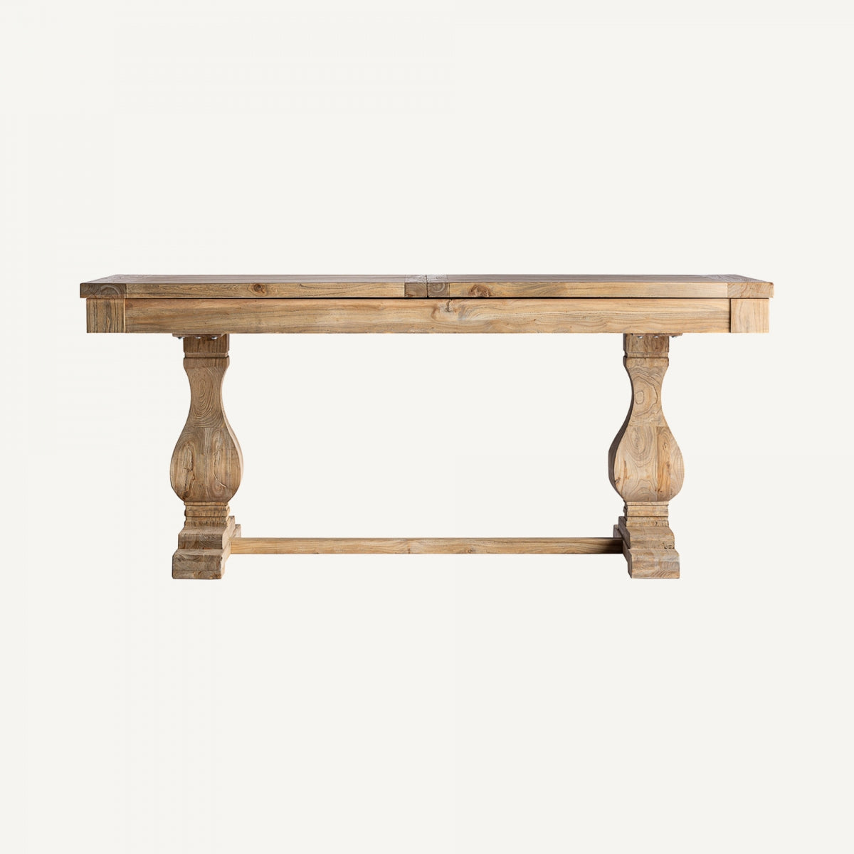 Table de salle à manger extensible en bois d'orme | VICAL Berca | REMO, mobilier et décoration d'intérieur