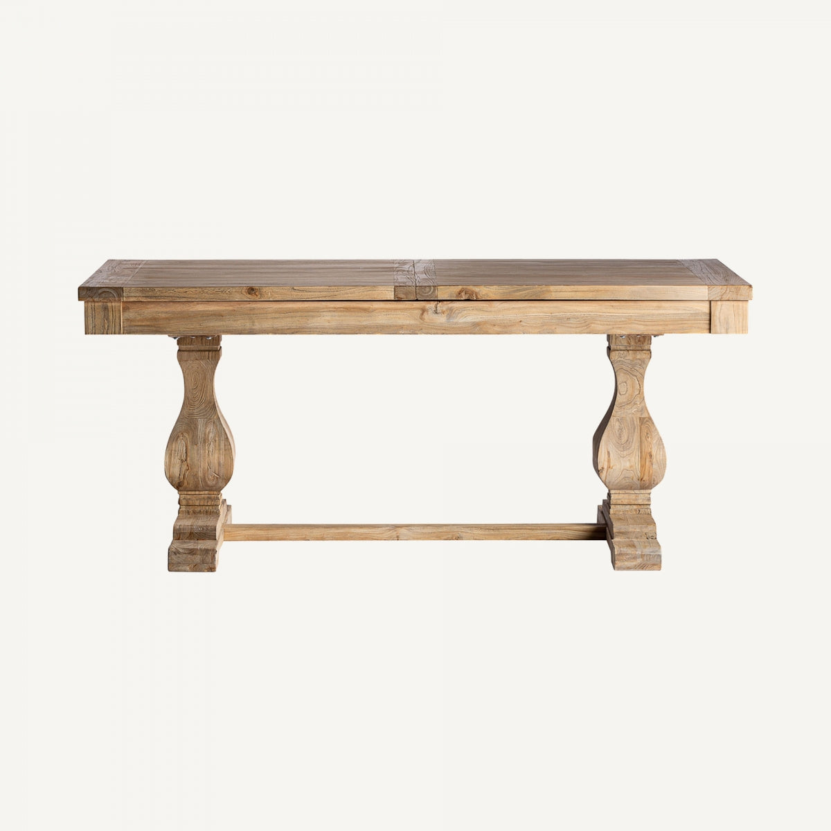 Table de salle à manger extensible en bois d'orme | VICAL Berca | REMO, mobilier et décoration d'intérieur