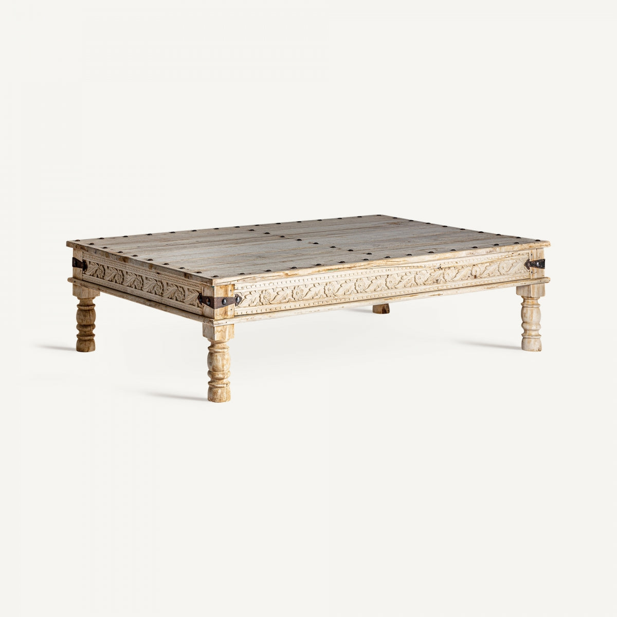 Table basse en manguier crème | VICAL Chizhia | REMO, mobilier et décoration d'intérieur