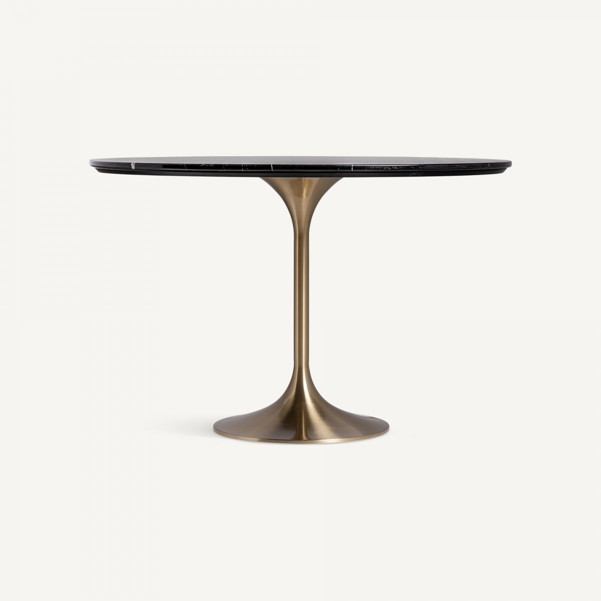 Table de salle à manger ronde en pierre noire | VICAL Kelheim | REMO, mobilier et décoration d'intérieur