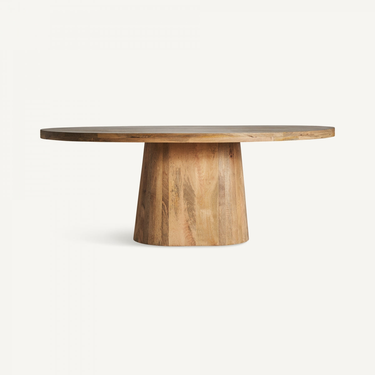 Table de salle à manger ovale en bois de manguier 200 cm | VICAL Mersch | REMO, mobilier et décoration d'intérieur