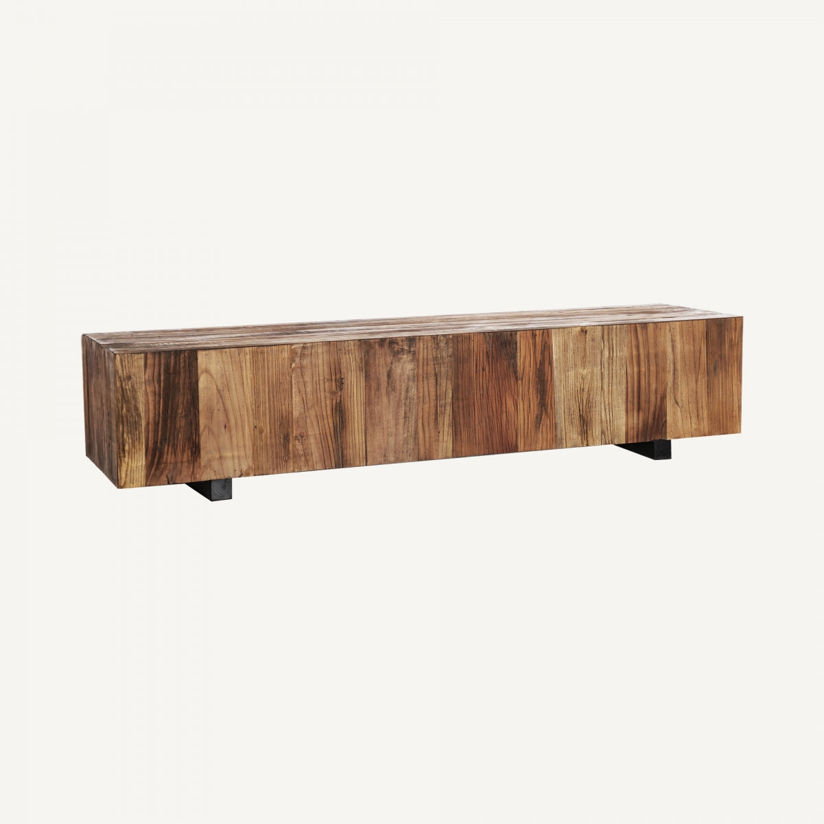 Table basse en bois d'orme recyclé | VICAL Udine | REMO, mobilier et décoration d'intérieur