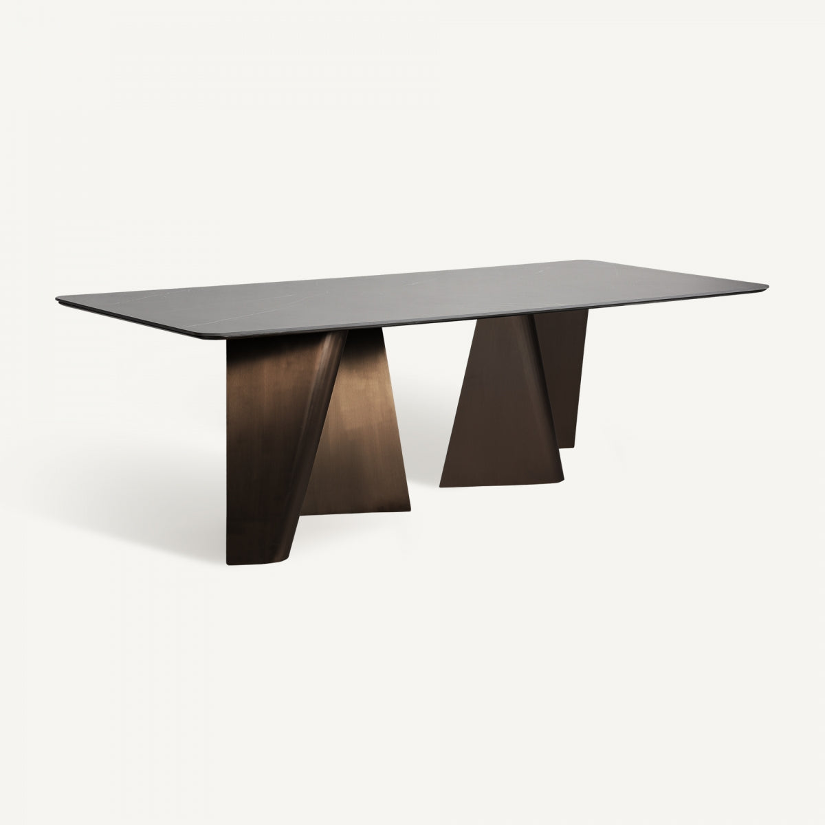 Table de salle à manger en céramique noire | VICAL Tux | REMO, mobilier et décoration d'intérieur