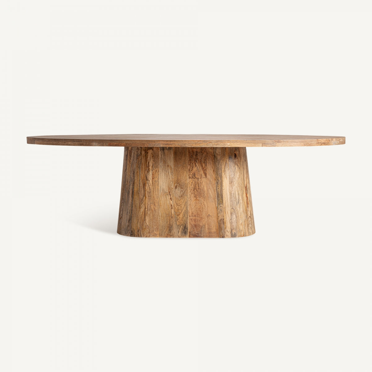 Table de salle à manger ovale en bois de manguier | VICAL Mersch | REMO, mobilier et décoration d'intérieur