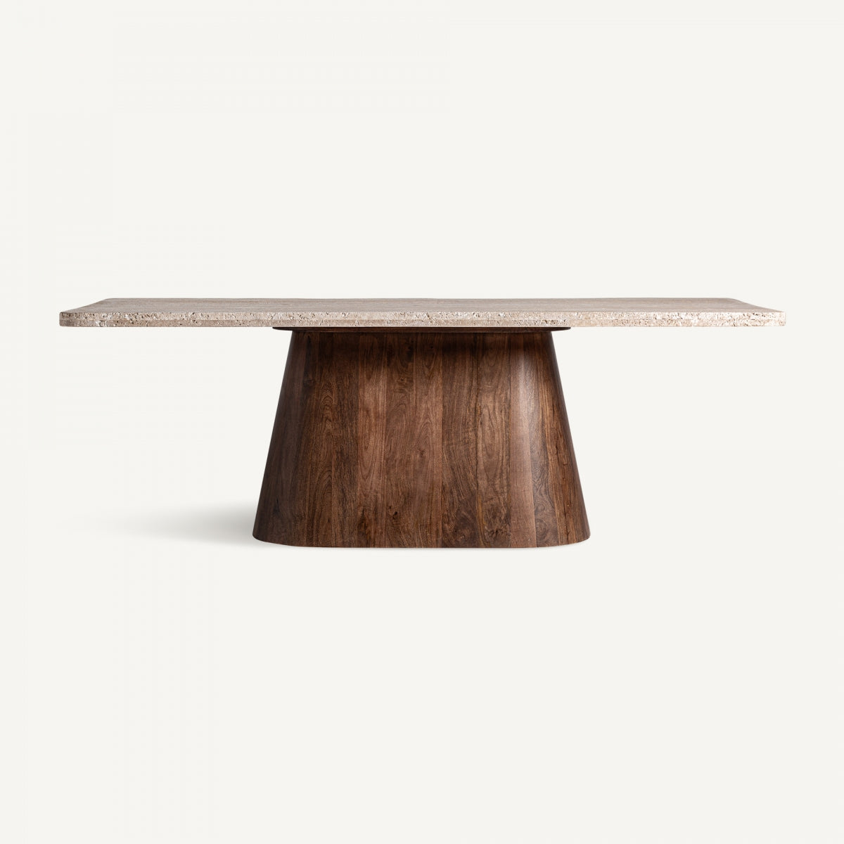 Table de salle à manger en travertin | VICAL Sannum | REMO, mobilier et décoration d'intérieur