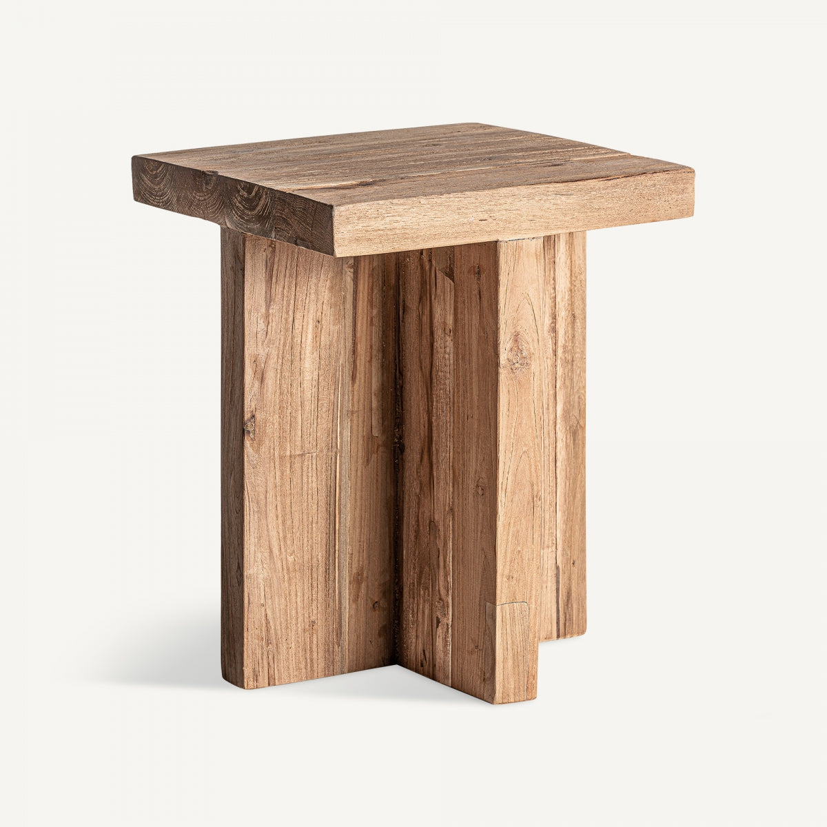 Table d'appoint en teck recyclé | VICAL Pure | REMO, mobilier et décoration d'intérieur