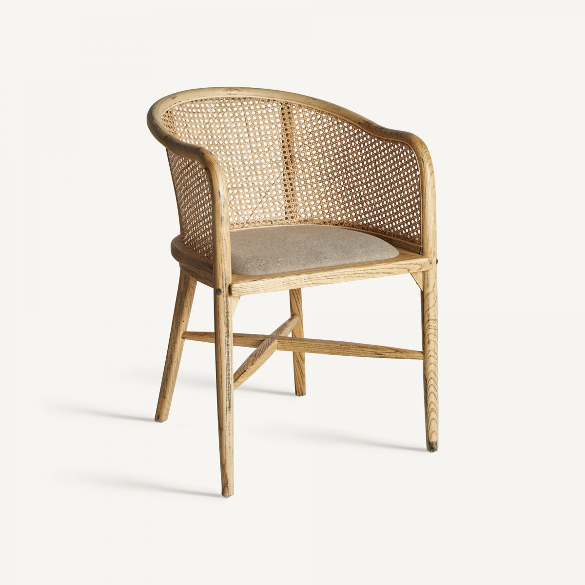 Fauteuil en bois de bouleau marron | VICAL Nuchis | REMO, mobilier et décoration d'intérieur