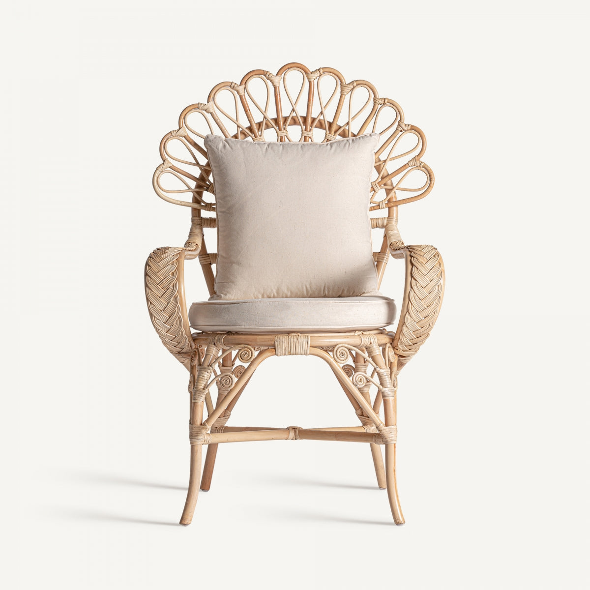 Natural Rattan Dining Chair | VICAL Nulvi