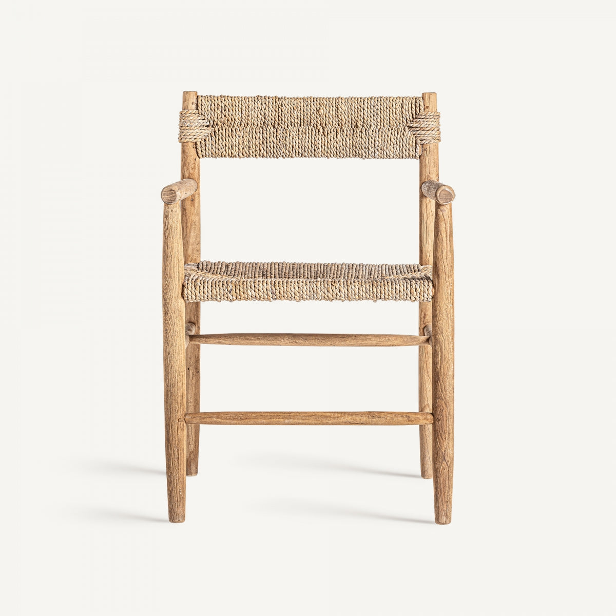 Chaise de salle à manger en teck et fibre naturelle | VICAL Manhula | REMO, mobilier et décoration d'intérieurChaise de salle à manger en teck et fibre naturelle | VICAL Manhula | REMO, mobilier et décoration d'intérieur