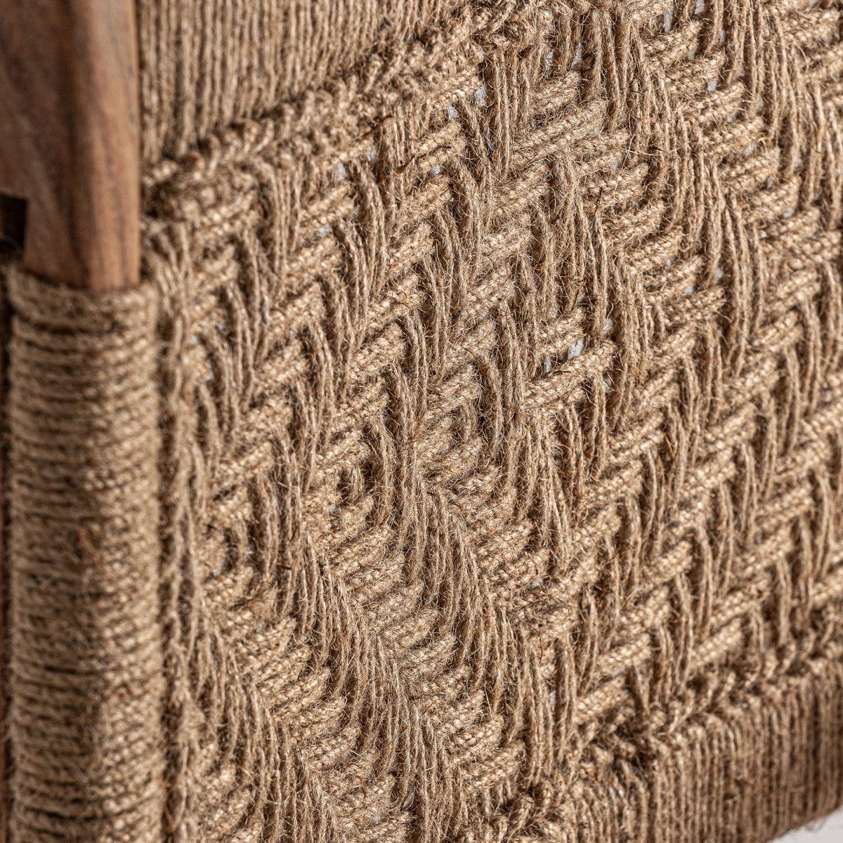 Chaise de salle à manger en jute et bois de manguier | VICAL Crinan | REMO, mobilier et décoration d'intérieur