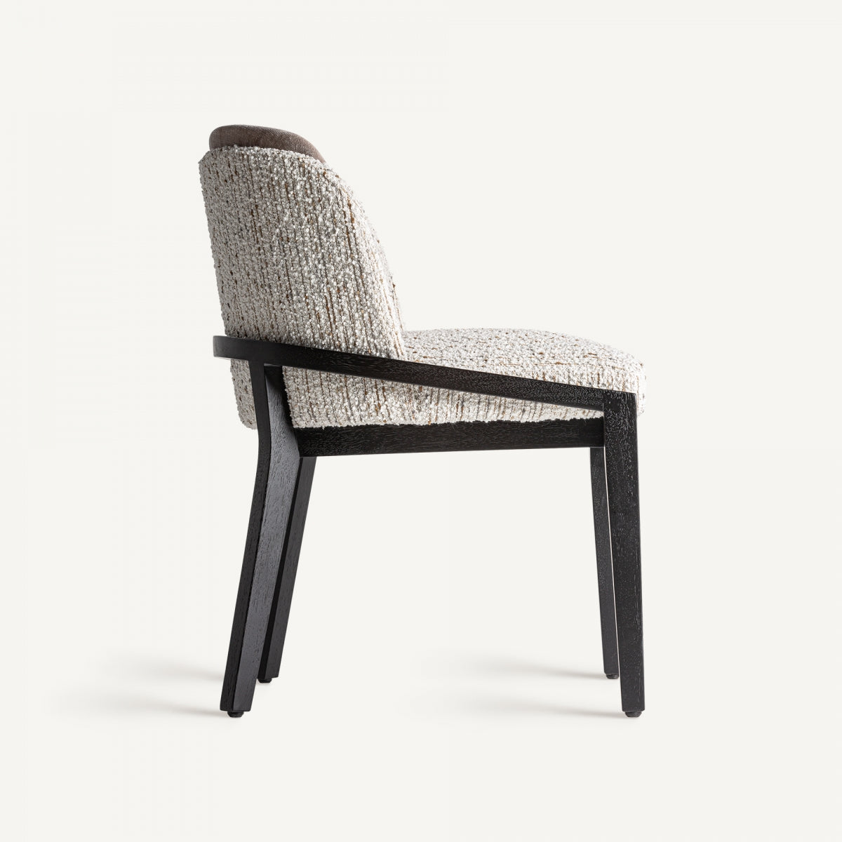 Chaise de salle à manger bouclé blanc | VICAL Malters | REMO, mobilier et décoration d'intérieur