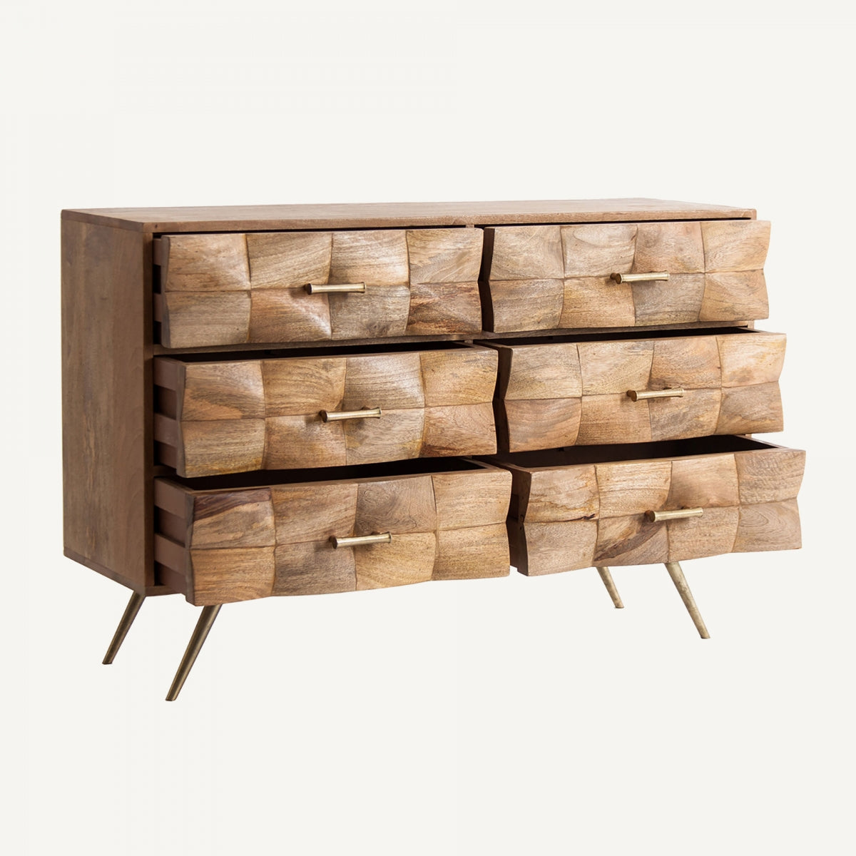 Commode en bois d'orme | VICAL Kusel | REMO, mobilier et décoration d'intérieur