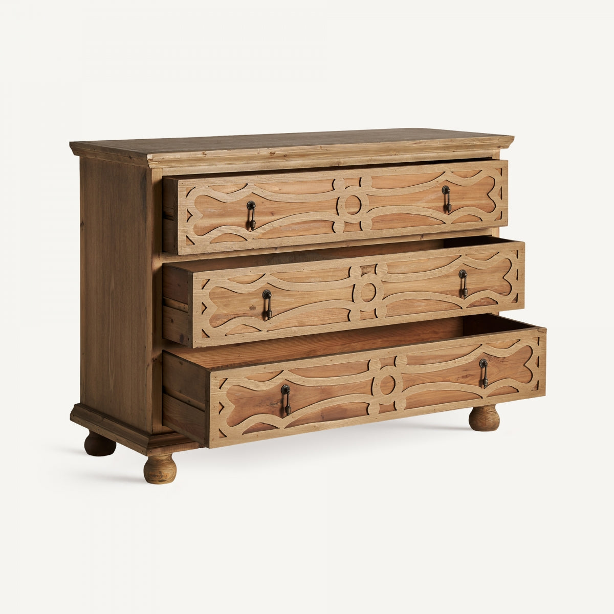 Commode en bois d'orme marron | VICAL Rumford | REMO, mobilier et décoration d'intérieur