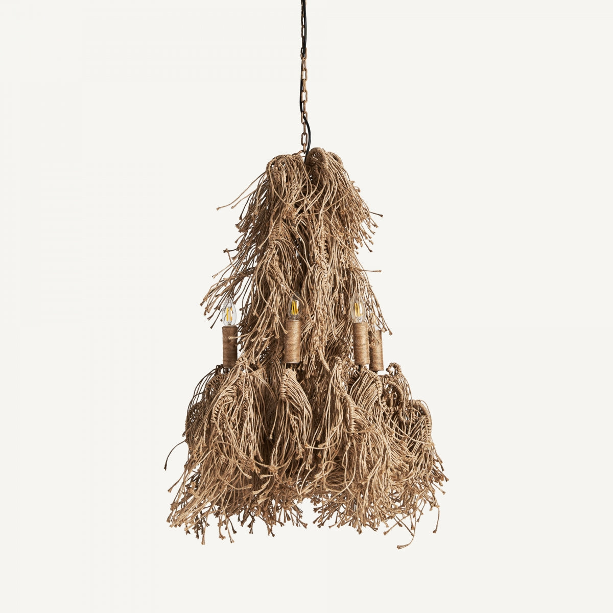 Lustre en jute naturel | VICAL Nodos | REMO, mobilier et décoration d'intérieur