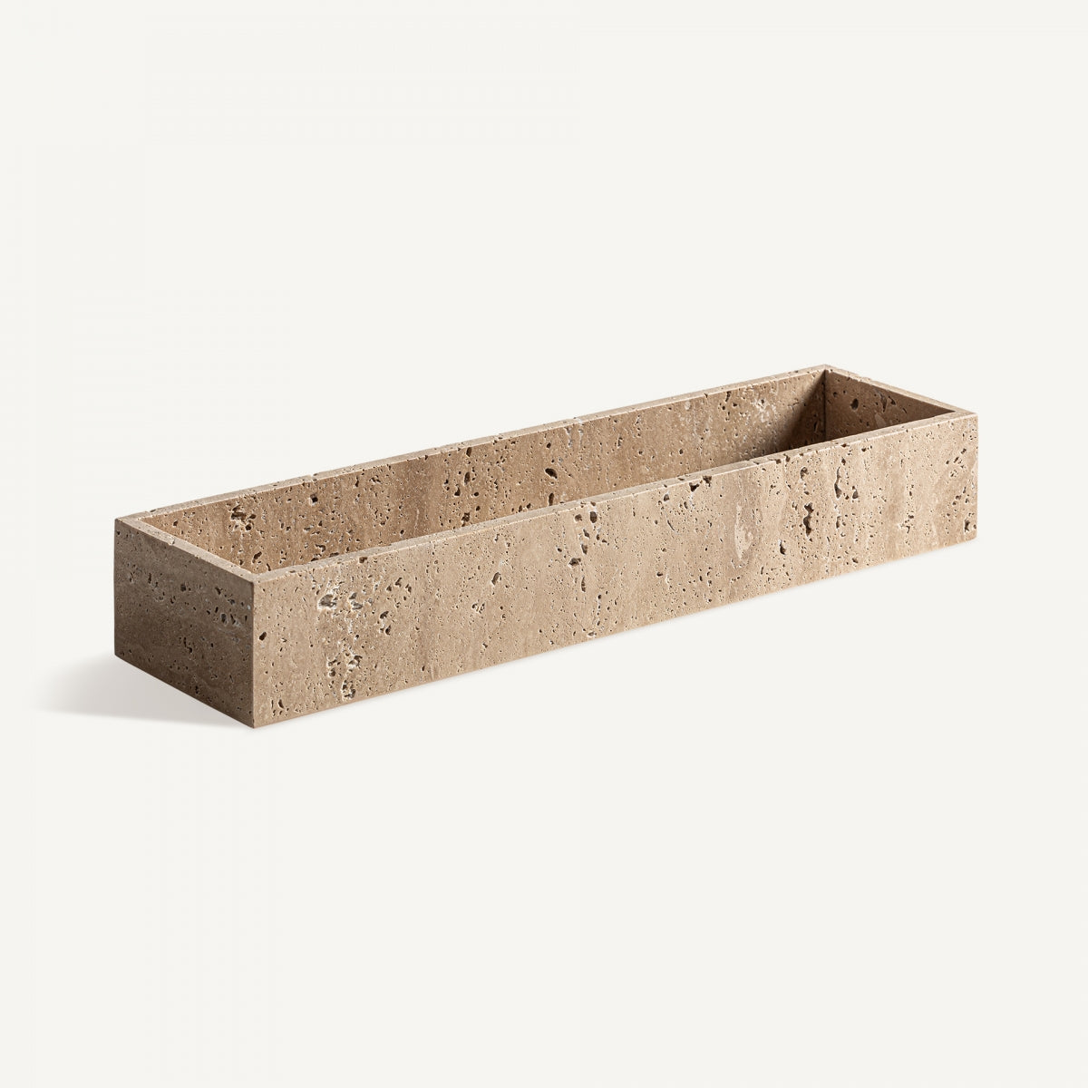 Vide-poche rectangulaire en marbre beige | VICAL Tetbury | REMO, mobilier et décoration d'intérieur