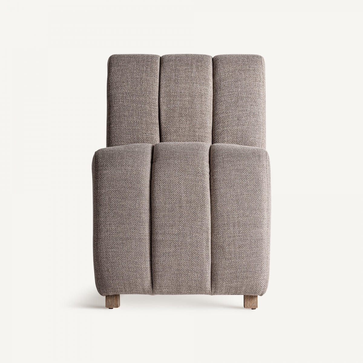 Fauteuil modulable en tissu marron | VICAL Stulles | REMO, mobilier et décoration d'intérieur