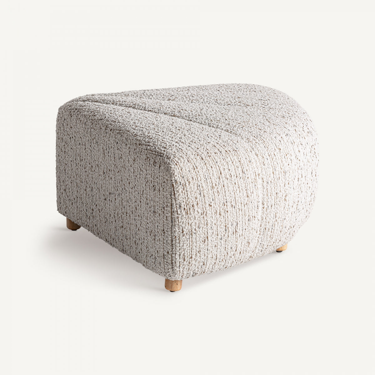 Module d'appoint bouclé crème | VICAL Boubiers | REMO, mobilier et décoration d'intérieur