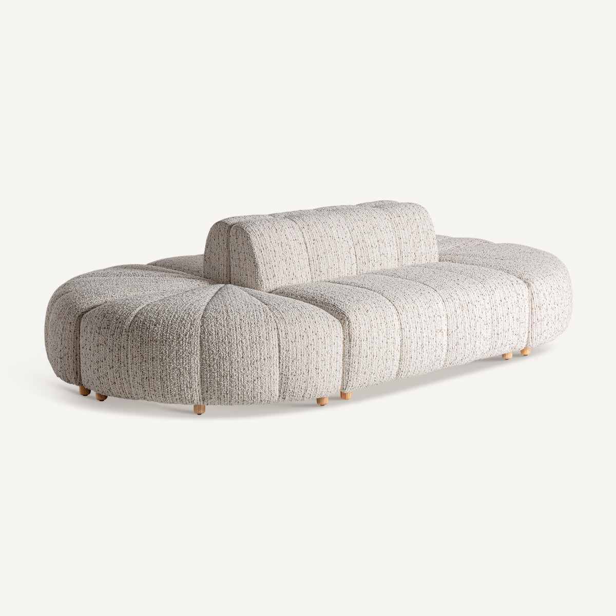 Module d'appoint bouclé crème | VICAL Boubiers | REMO, mobilier et décoration d'intérieur